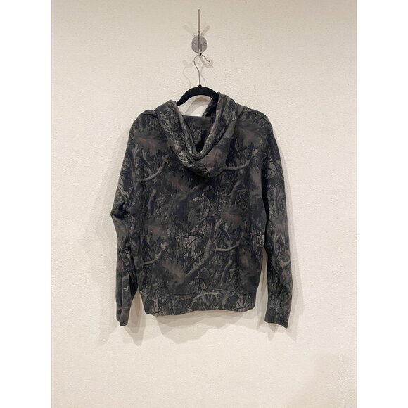 YoungLA Hunting Season Hoodie Womens XXS XS Camouflage Camo Pullover Distressed - Picture 5 of 5